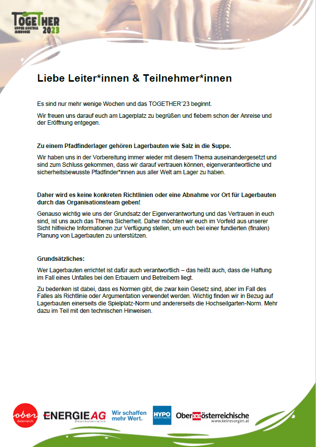 Lagerbauten Together 2023 Download PDF
